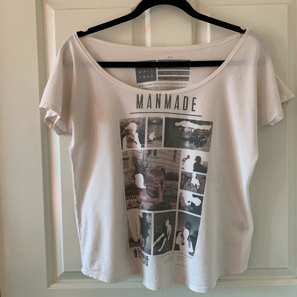 Love Nail Tree Scoop Neck Graphic Tee